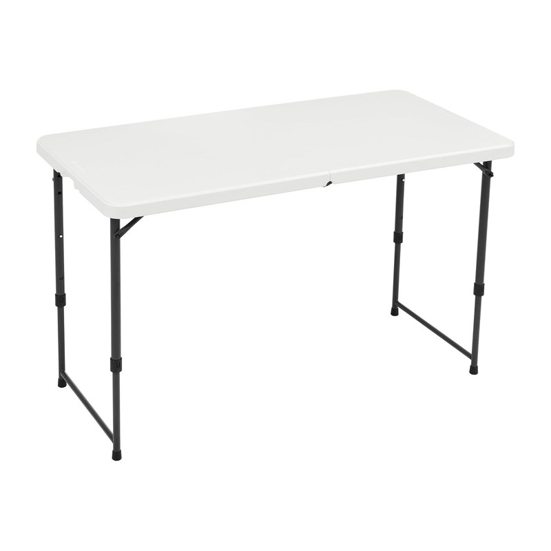 Amazon Basics Mesa Plegable con Patas Ajustables