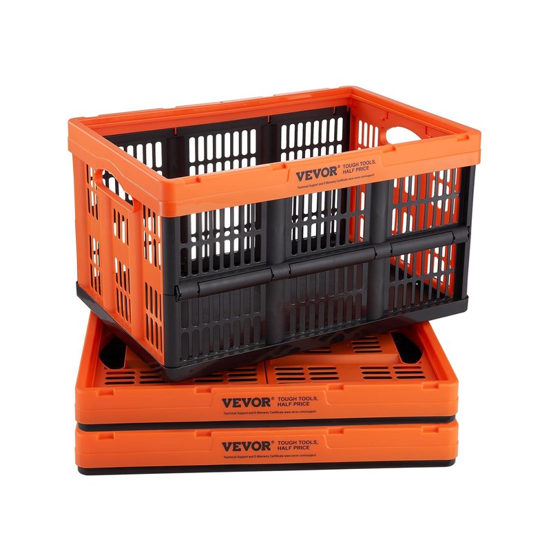 Cajas apilables plegables
