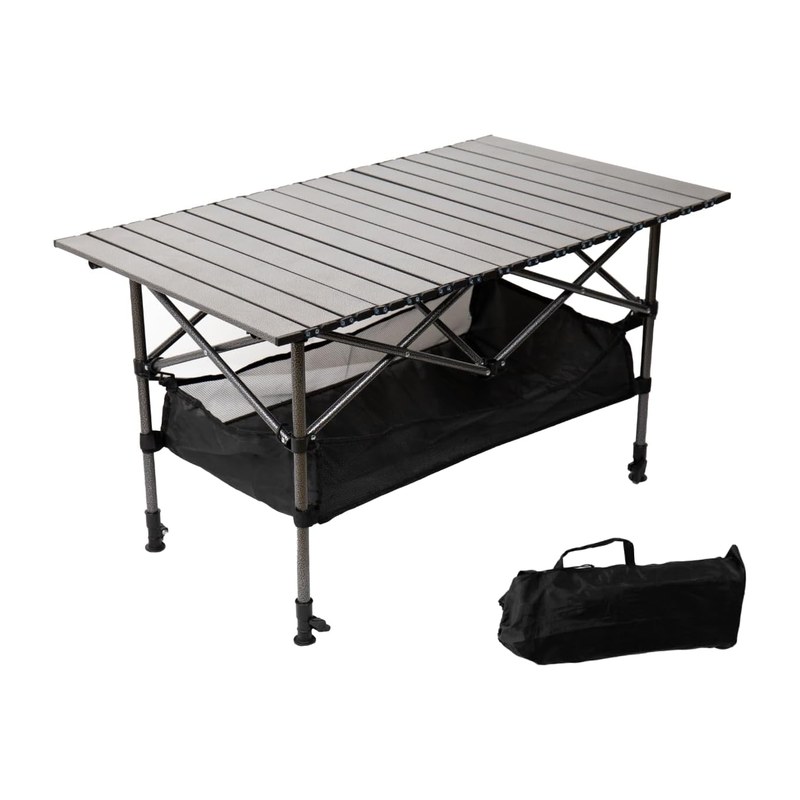 Mesa Plegable Camping Aluminio